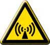 Warnung vor elektromagnetischem Feld